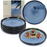 sänger Dessertteller Set Aruba, Teller blau