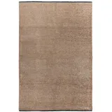 OBSESSION En Vogue 400", Taupe, Textil, Uni Farben, leichte Struktur, In- und Outdoor geeignet, waschbar vegan, Teppiche, Teppich,