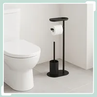 Relaxdays WC Garnitur, HBT: 67 x 23 x 17