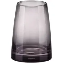 BLOMUS Zahnputzbecher Glas Schwarz