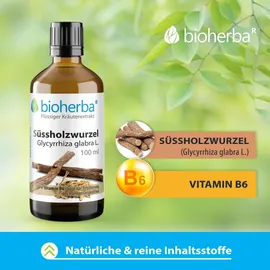 Bioherba Süssholzwurzel Glycyrrhiza glabra L. Tropfen 50 ml