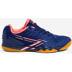 Tischtennisschuhe TTS 900 blau/rosa, blau|rosa|rot, 44