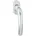 HOPPE DK-Fenstergriff Tôkyô mit ovaler Rosette VK7x32 F9016 pulverbeschichtet