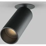 Maytoni Einbauleuchte 3 rund schwarz Aluminium