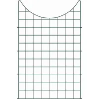Maison Exclusive - Teichzaun Set 8 Pcs Grün 50 X 80 Cm Stahl