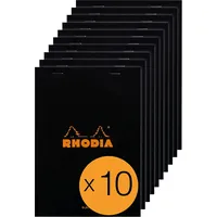 Rhodia 160009C - Packung mit 10 Notizblöcken No.16, A5