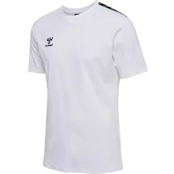 hummel Hmlauthentic Co T-Shirt S/S Herren - white - S