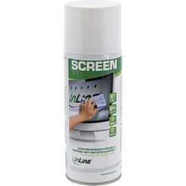 InLine Schaumreiniger für Bildschirme mit Antistatik-Effekt 400 ml