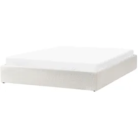 Beliani Dinan 180 x 200 cm Cremeweiß