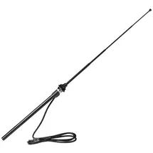 Heyner HEYNER® Teleskopantenne Aerial Teleskop PRO Autoantenne Stabantenne FM/AM-Antenne Universal 12V passend für
