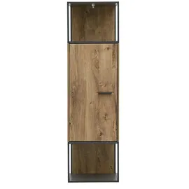 Uno Zurbrüggen Stand-/Hängeelement MANHATTAN ¦ holzfarben ¦ Maße (cm): B: 45 H: 156 T: 38.0