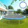Homcom Trampolin 366 cm Blau