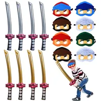 Ninjaoo Geburtstagsdeko,Kindergeburtstag Mitgebsel,Ninja geburtstag Party mitgebsel,Adventskalender Inhalt für Mädchen Jungen Mini Geschenke,Geburtstag,Party Deko.