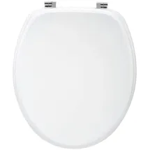 5five simply smart 5five - weißer WC-Sitz, aus Holz