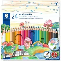 STAEDTLER 144 50NC24 Farbstift NC radierbar 24 Stück 100% PEFC