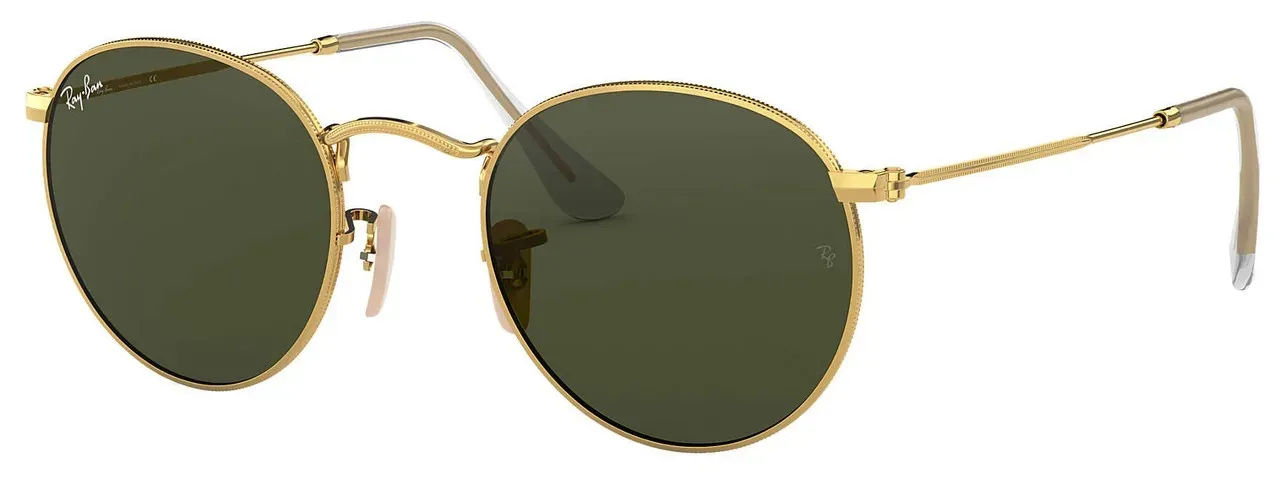 Ray-Ban Round Metal RB 3447 001 - Sonnenbrille  - Arista 50/21