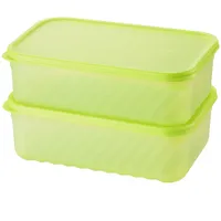 Lock & Lock Fresh Block Frischhaltedose grün 3,2 l 2-teiliges Set