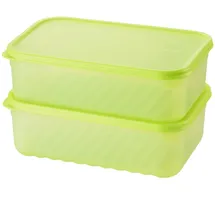 Lock & Lock Fresh Block Frischhaltedose grün 3,2 l 2-teiliges Set