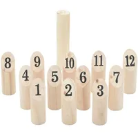 vidaXL Kubb Spielset 13-tlg. mit Tragetasche