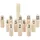 vidaXL Kubb Spielset 13-tlg. mit Tragetasche