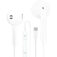JYmusic USB-C-Kopfhörer, kabelgebunden, für iPhone 17/16/16e/15 Pro Max, In-Ear-Kopfhörer, HiFi-Stereo, USB C, mit Mikrofon und Lautstärkeregler für iPad, Galaxy S24 Ultra Note, Google Pixel
