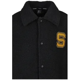 Starter Black Label Sherpa Shirt Jacket schwarz XL