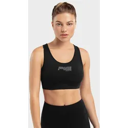 Damen Fitness Sport-BH PWE Mindful Siroko Schwarz SCHWARZ 60B