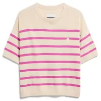 ARMEDANGELS Stripe Linen Blend Pullover Beige M