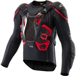 Alpinestars Tech-Air Off-Road Airbag Protektorenshirt, schwarz-rot, Größe S für Männer