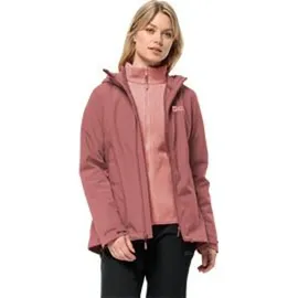 Jack Wolfskin Moonrise 3in1 Jacket Damen amaranth XXL