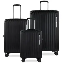 Bugatti Hera Koffer-Set 3-tlg. schwarz