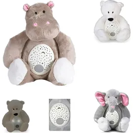 Moni Musik Plüschtier K999, Timer, Musik, Licht, Lautstärkeregelung, Projektor braun