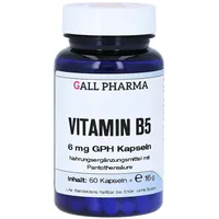 Hecht Pharma Vitamin B5 6 mg GPH Kapseln