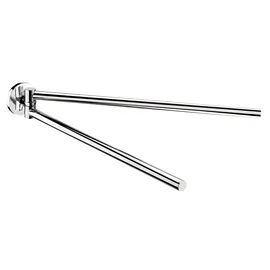 Clivia Handtuchhalter 2-armig verchromt 400mm