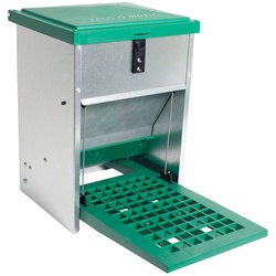 FEED-O-MATIC Geflügelfutterautomat mit Trittplatte, verzinkt, 5kg