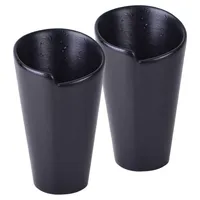 CreaTable CreaTable, 33962, Serie Street Food, 2-teiliges Geschirrset für 2 Personen, Street Cone aus Steinzeug, spülmaschinen- und mikrowellengeeignet, Qualitätsproduktion