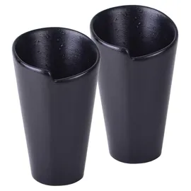 CreaTable CreaTable, 33962, Serie Street Food, 2-teiliges Geschirrset für 2 Personen, Street Cone aus Steinzeug, spülmaschinen- und mikrowellengeeignet, Qualitätsproduktion