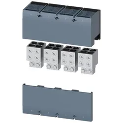 Siemens 3VA96040JJ44 Rundleiteranschlussklemme für 4 Kabel, 4 St. Zubehör für: 3VA15/3VA25