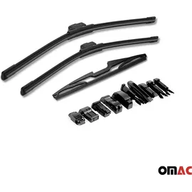 DSY Scheibenwischer Vorne + Hinten Set für Nissan Juke 2010-2019