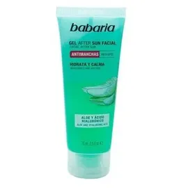 babaria After Sun Gesichtsgel mit Aloe Vera und Hyaluronsäure 50 ml