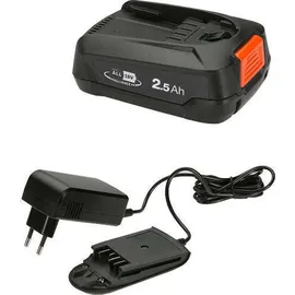 Gardena Starterset P4A 18V/45 Li-Ion 2 x 2,5 Ah  + AL 1830 CV 14907