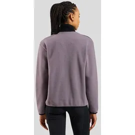 Odlo Essential High Pile Fleece Mit Halbem Reißverschluss - Black / Gray Ridge - M