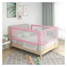 vidaXL Bettschutzgitter Lyana 140x25 cm Rosa