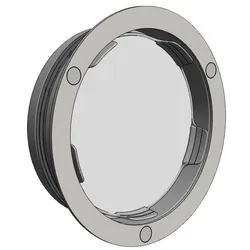GLEN DIMPLEX Ventilstutzen DVS 125
