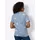 Sieh an! Kurzarm-Shirt in bleu-weiß-bedruckt | Gr.: 50
