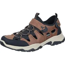 Rieker B8375-90 Herren Braun/Beige/Schwarz 42