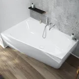 Hoesch iSENSI Eck-Badewanne, mit Schürze, 3880.010,