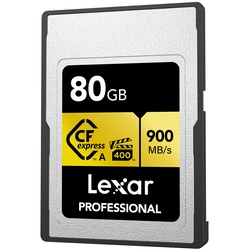 LEXAR CFexpress Card Type A 80GB Professional Gold (Angebot)