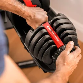 Bowflex SelectTech 552i Hantel Schwarz/Rot,Einheitsgröße EU