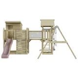 OUTDOORTOYS Spielturm Malou Holz Altrosa